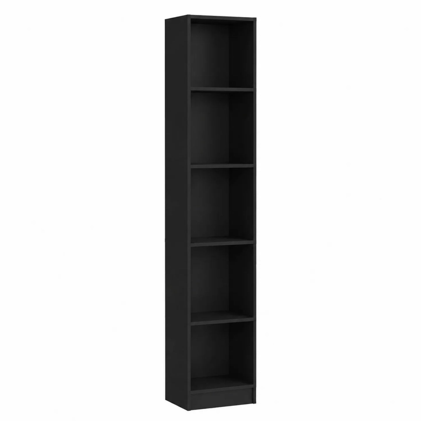 Étagère en Bois Noir 180x24x22 cm